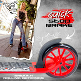 Madd Gear Carve Kruzer 200 V2 Commuter Scooter - Black/Red