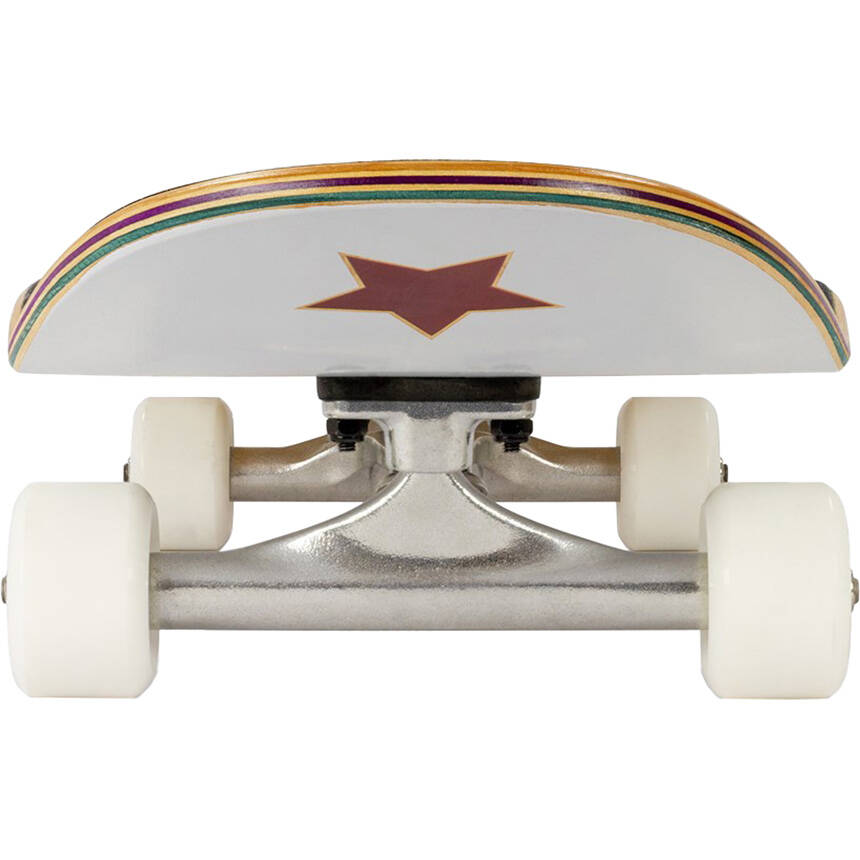 Mindless Flash Snake Complete Cruiser Skateboard - Natural/White 32''