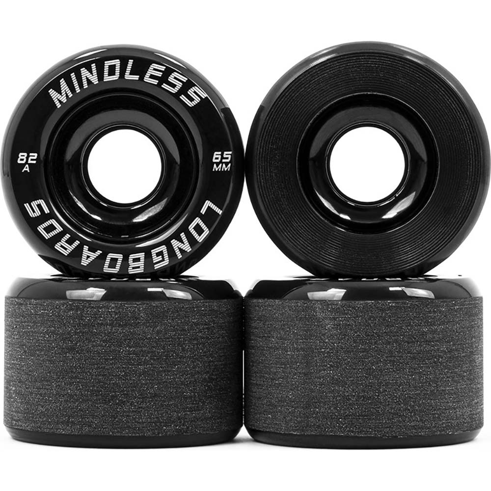 Mindless Viper 80a Longboard Wheels - Black 65mm (Pack of 4)