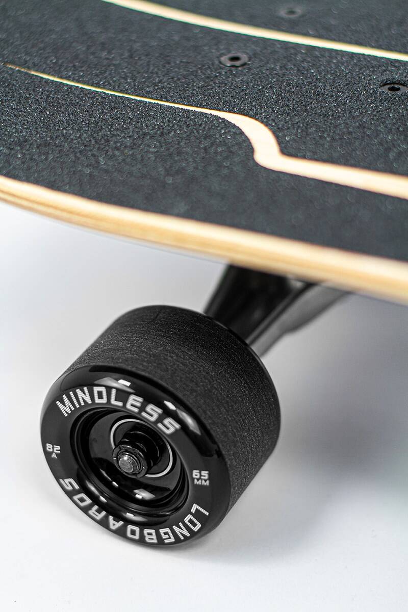 Mindless Viper 80a Longboard Wheels 65mm - Black (Pack of 4)