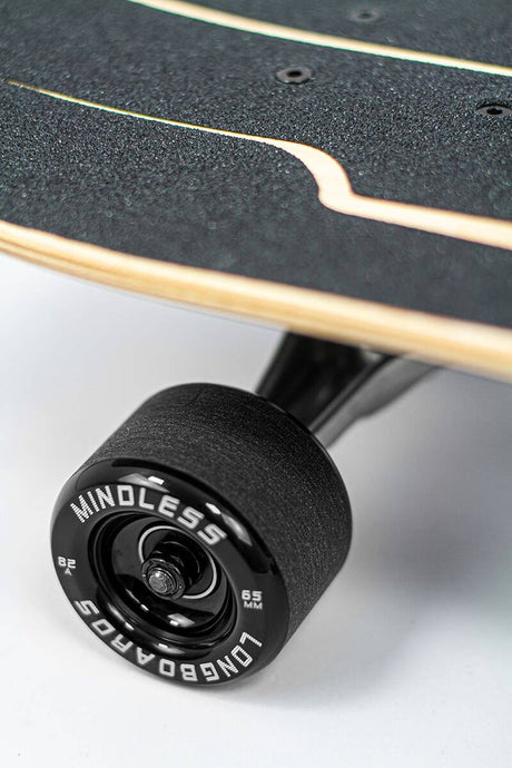 Mindless Viper 80a Longboard Wheels 65mm - Black (Pack of 4)