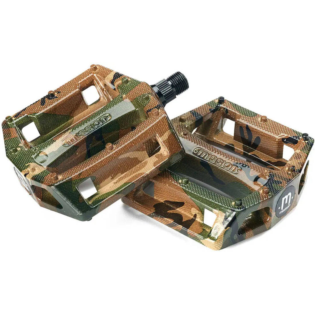 Mission Impulse BMX Pedals - Camo