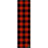 MOB Get Plaidical Skateboard Grip Tape - Red/Black