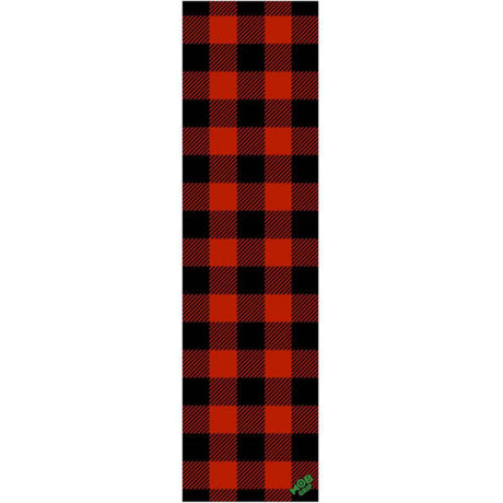 MOB Get Plaidical Skateboard Grip Tape - Red/Black