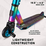 Mongoose Rise 100 Pro Stunt Scooter - Oil Slick
