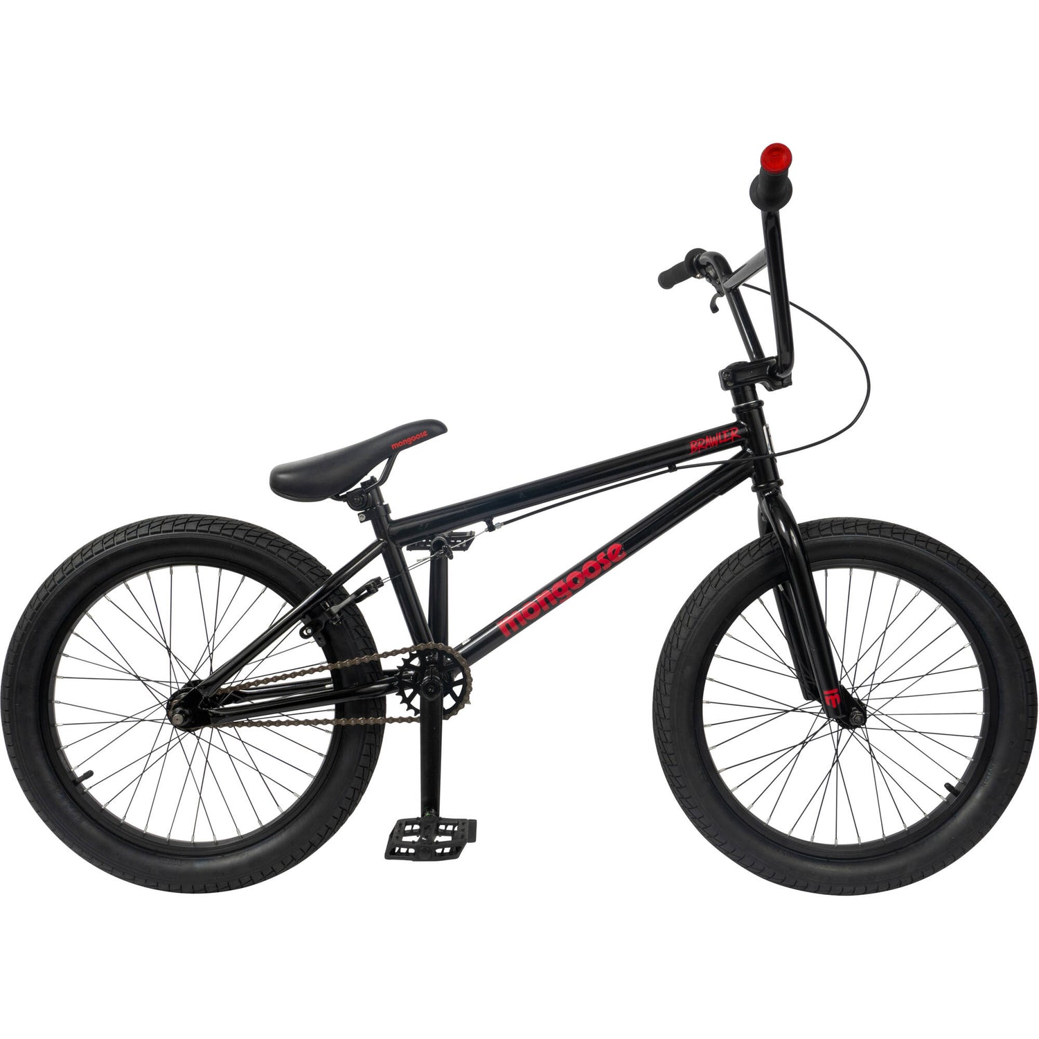 Mongoose Brawler Complete BMX - Black/Red
