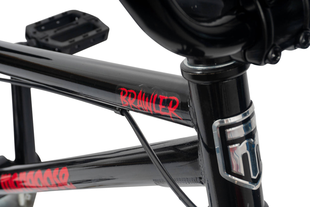 Mongoose Brawler 20" Complete BMX - Black/Red