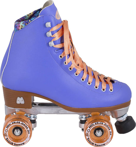 Moxi Beach Bunny Quad Roller Skates - Periwinkle UK 3