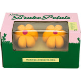 Moxi Brake Petal Toe Stops - Yellow Daisy