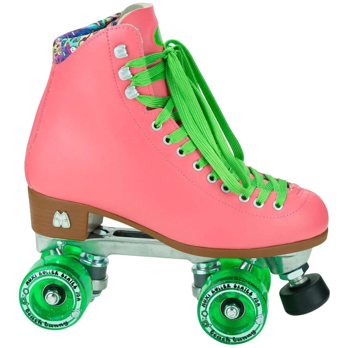Moxi Beach Bunny Quad Roller Skates - Watermelon