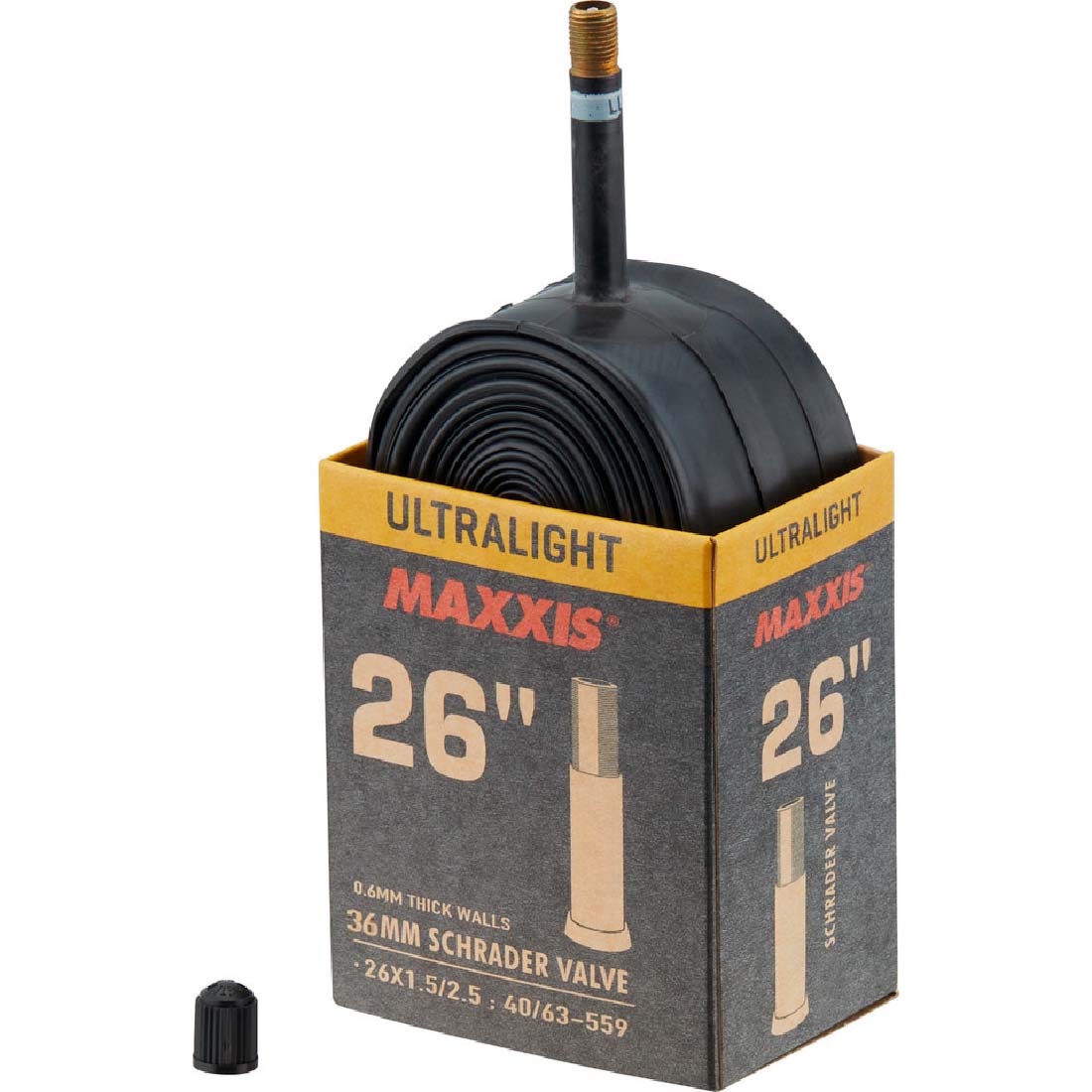 Maxxis Ultralight Schrader Inner Tube - 26"x1.90/2.125"