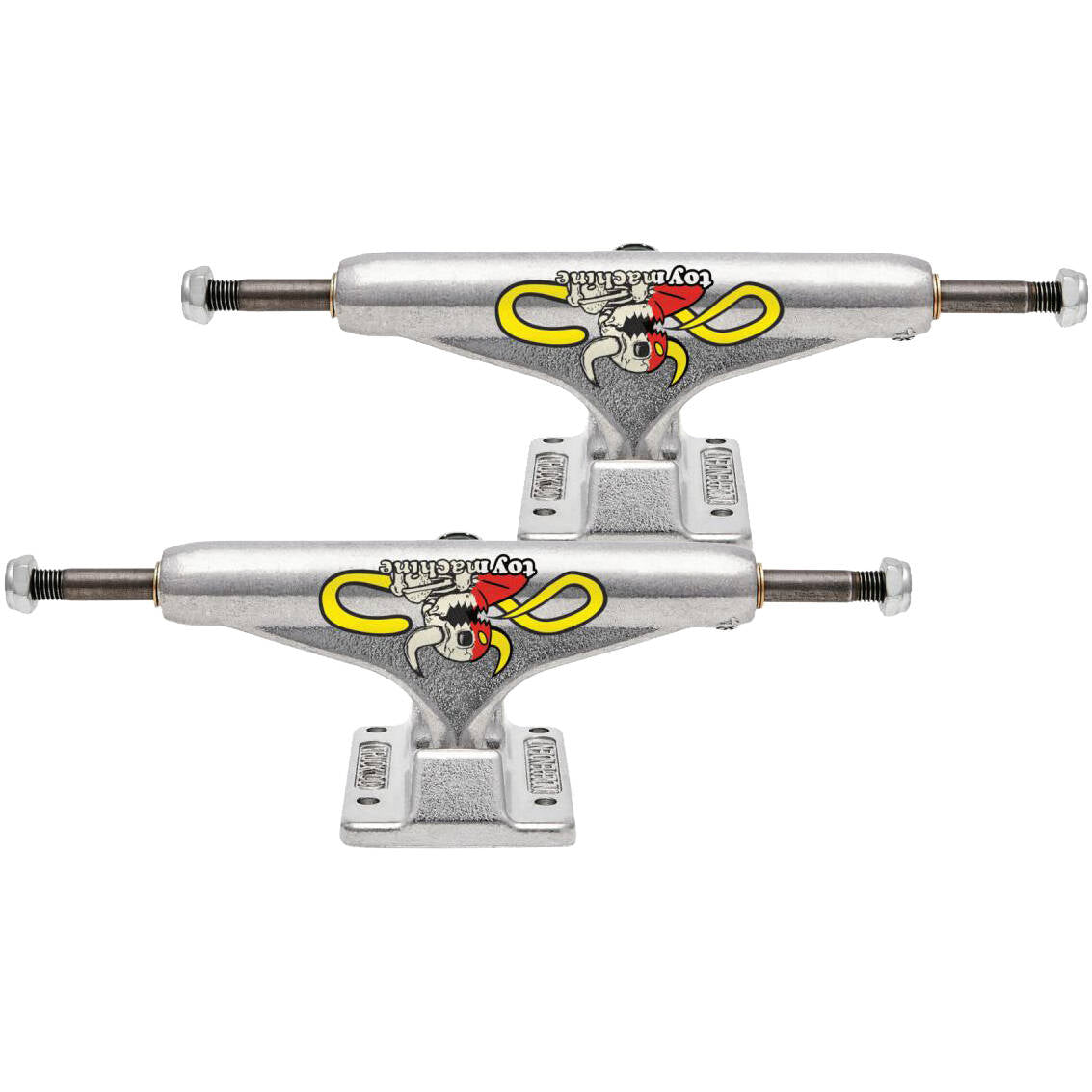 Independent x Toy Machine Stage 11 Skateboard Trucks - Silver 159mm