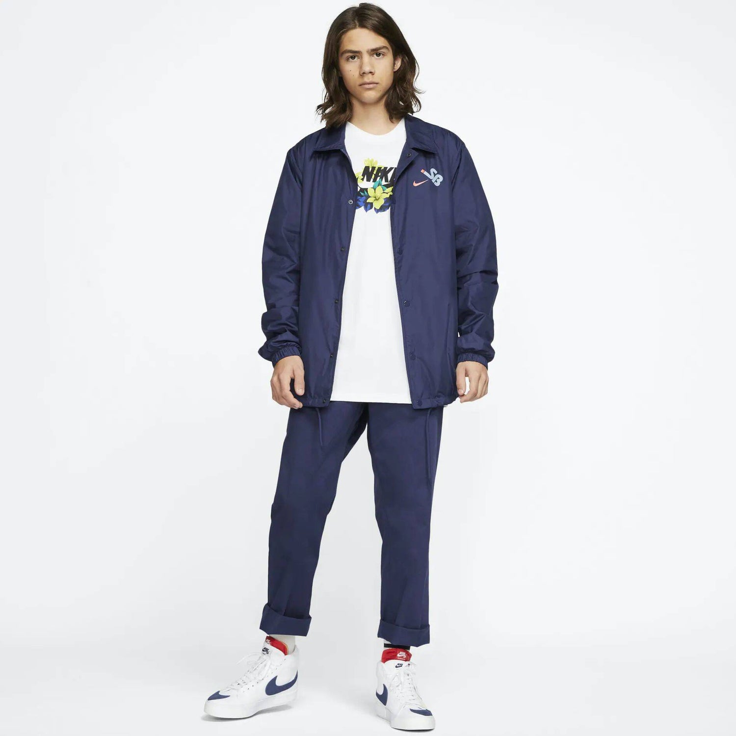 Nike SB Pull On Chinos - Midnight Navy