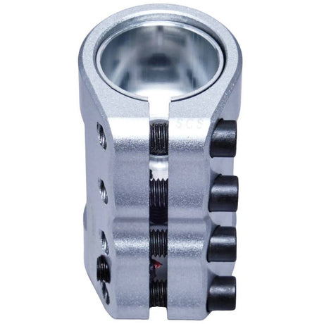North Hammer V2 SCS Scooter Clamp - Matte Silver