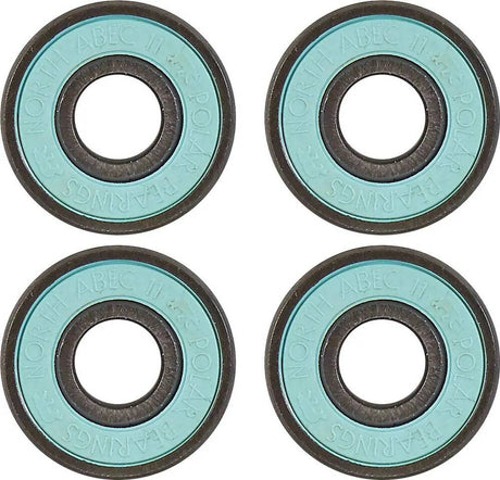 North Polar Scooter Bearings - Blue (4 Pack)