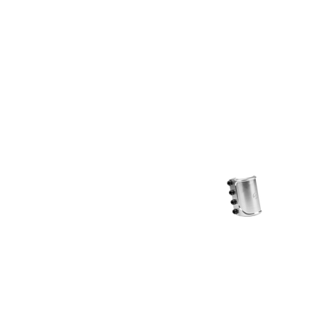 North Seam G4 SCS Scooter Clamp - Silver