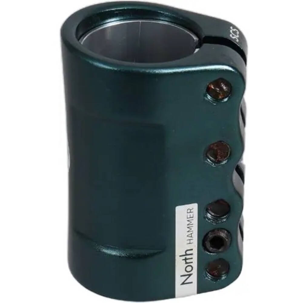 North Hammer V2 SCS Scooter Clamp - Midnight Teal