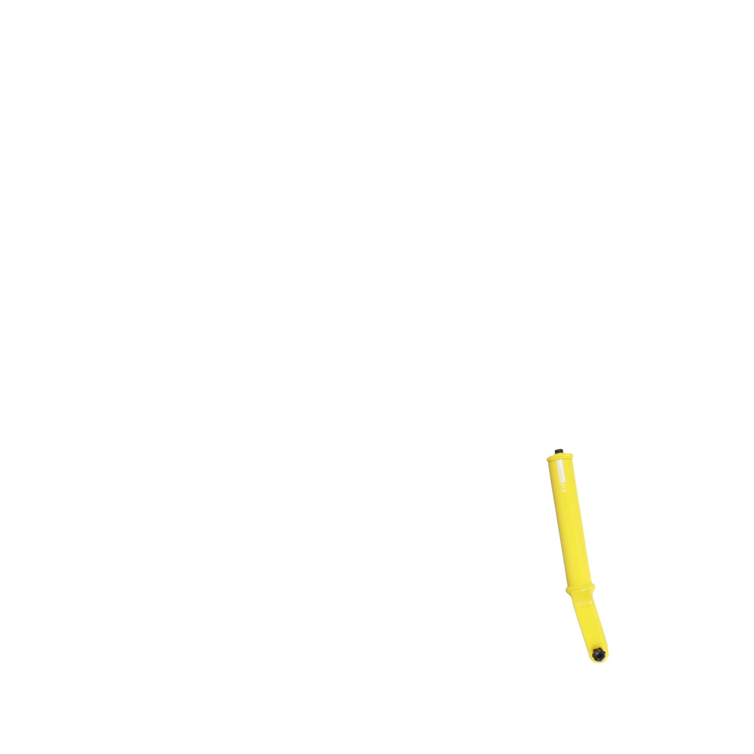 North LH G2 SCS/HIC Scooter Forks - Canary Yellow