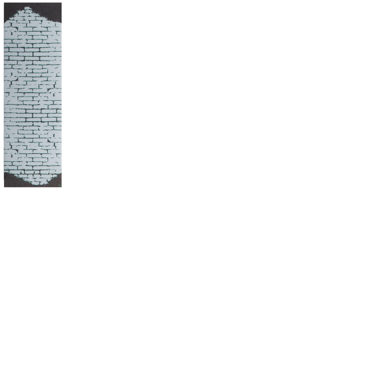 North Pro Scooter Griptape - Clear Brick 24" x 6.5"