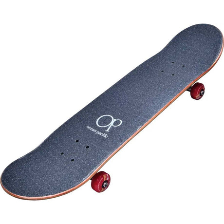 Ocean Pacific Sunset Complete Skateboard - White/Red 8"