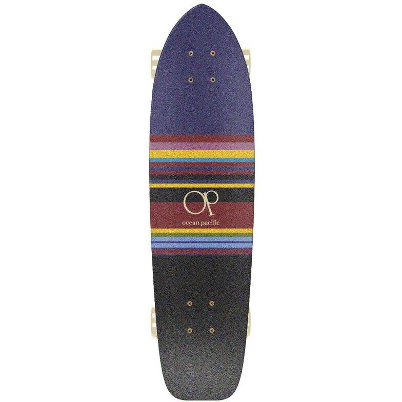 Ocean Pacific Swell Cruiser Complete Skateboard - Navy 8.25''