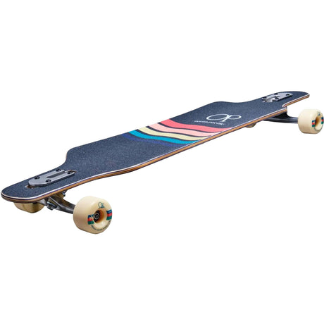 Ocean Pacific Sunset Drop Through Complete Longboard - Navy 39"