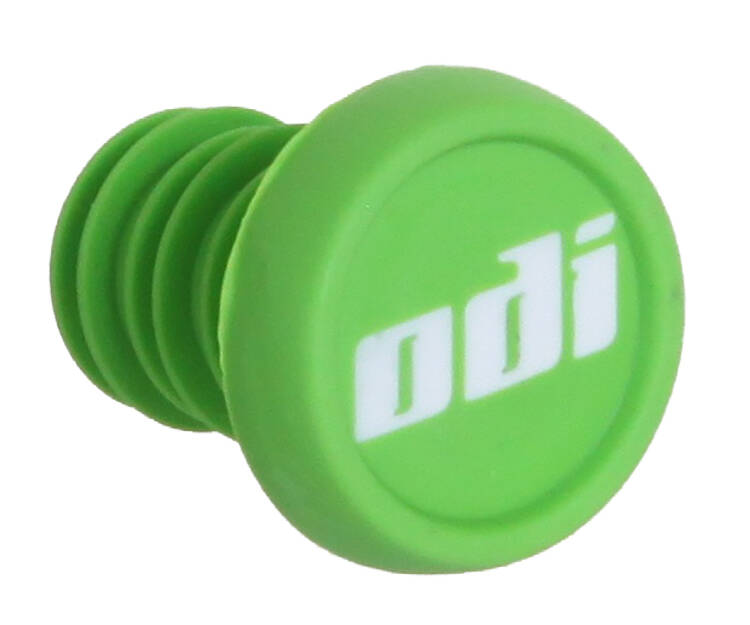ODI BMX/Scooter Push-In End Plugs (2 Pack) - Green