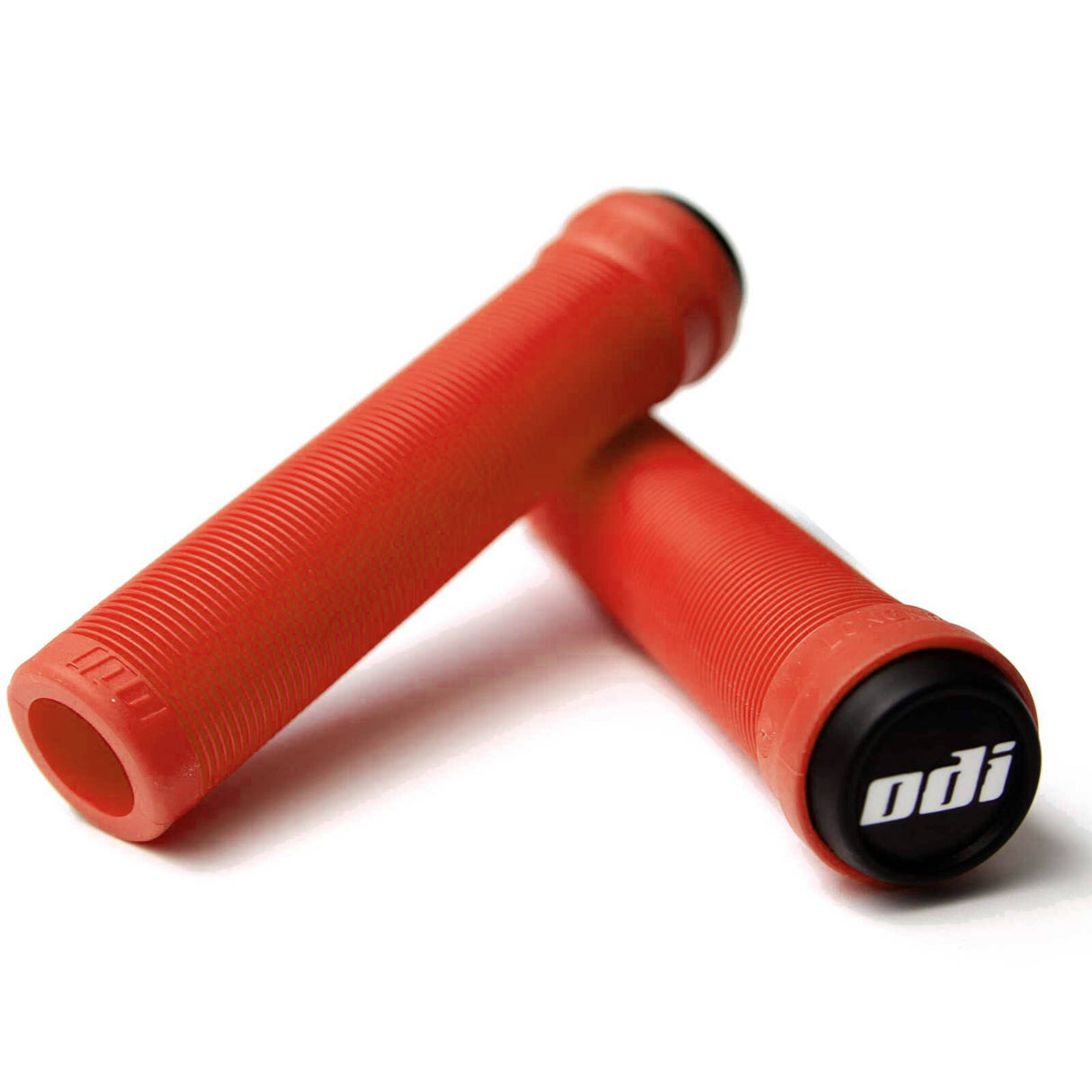 ODI Longneck Pro Soft 135mm Bar Grips - Neon Red