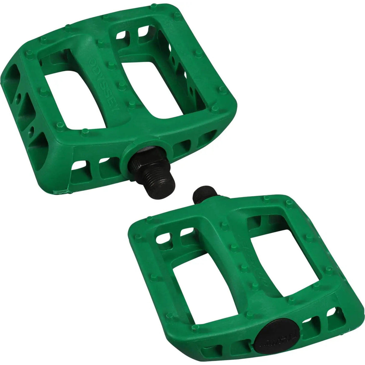 Odyssey Twisted Plastic BMX Pedals - Green