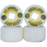 OJ Team Hardline 99a Skateboard Wheels - White 54mm