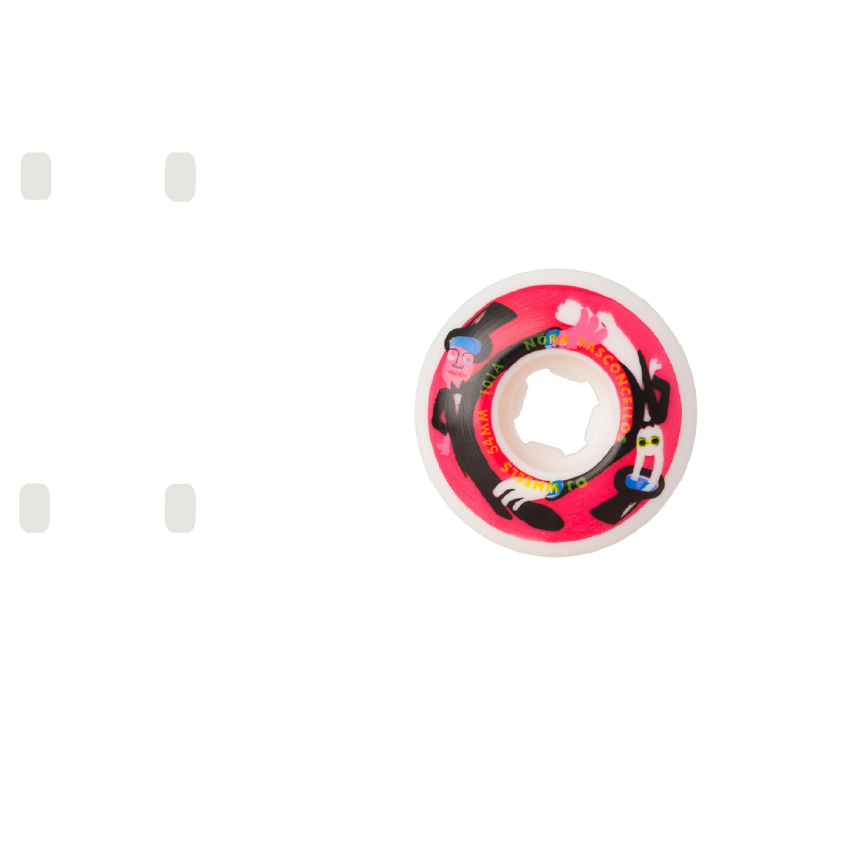 OJ Elite Nora Vasconcellos by Alexis Easy Edge 101A Skateboard Wheels - Multi 54mm