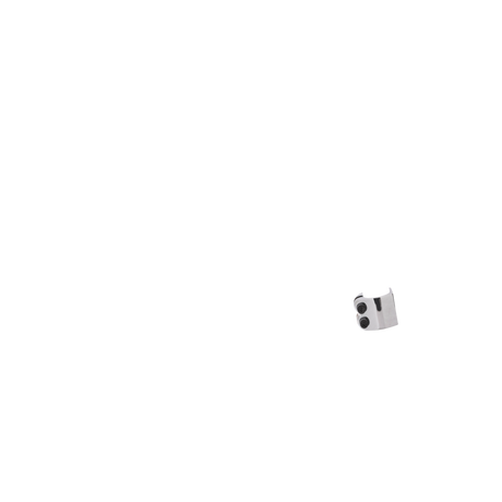 Panda Double V2 Scooter Clamp - Chrome