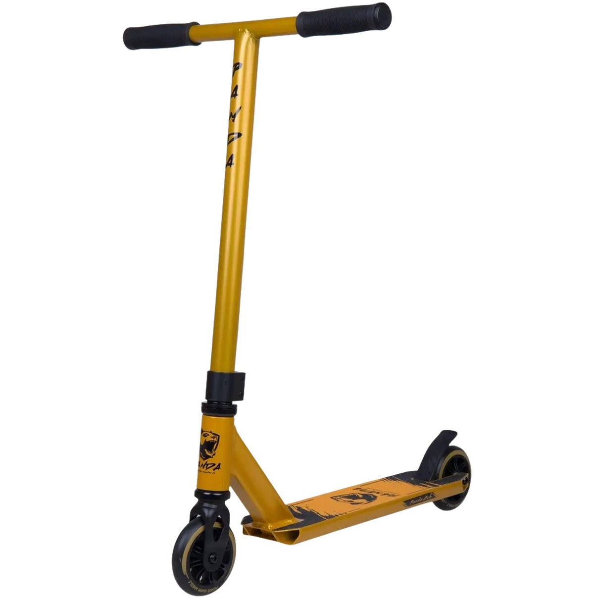 Panda Cub Stunt Scooter - Gold Painted