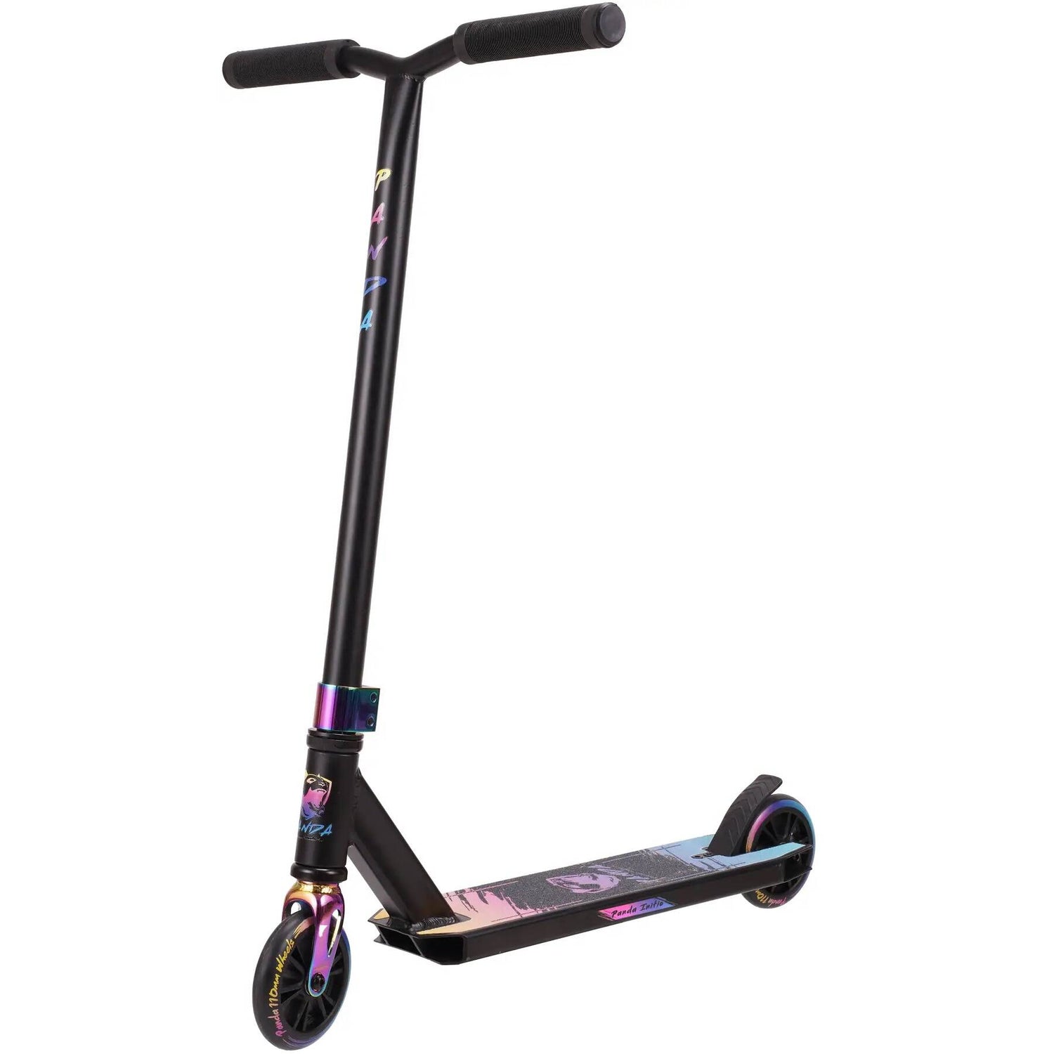 Panda Initio V2 Stunt Scooter - Black Rainbow