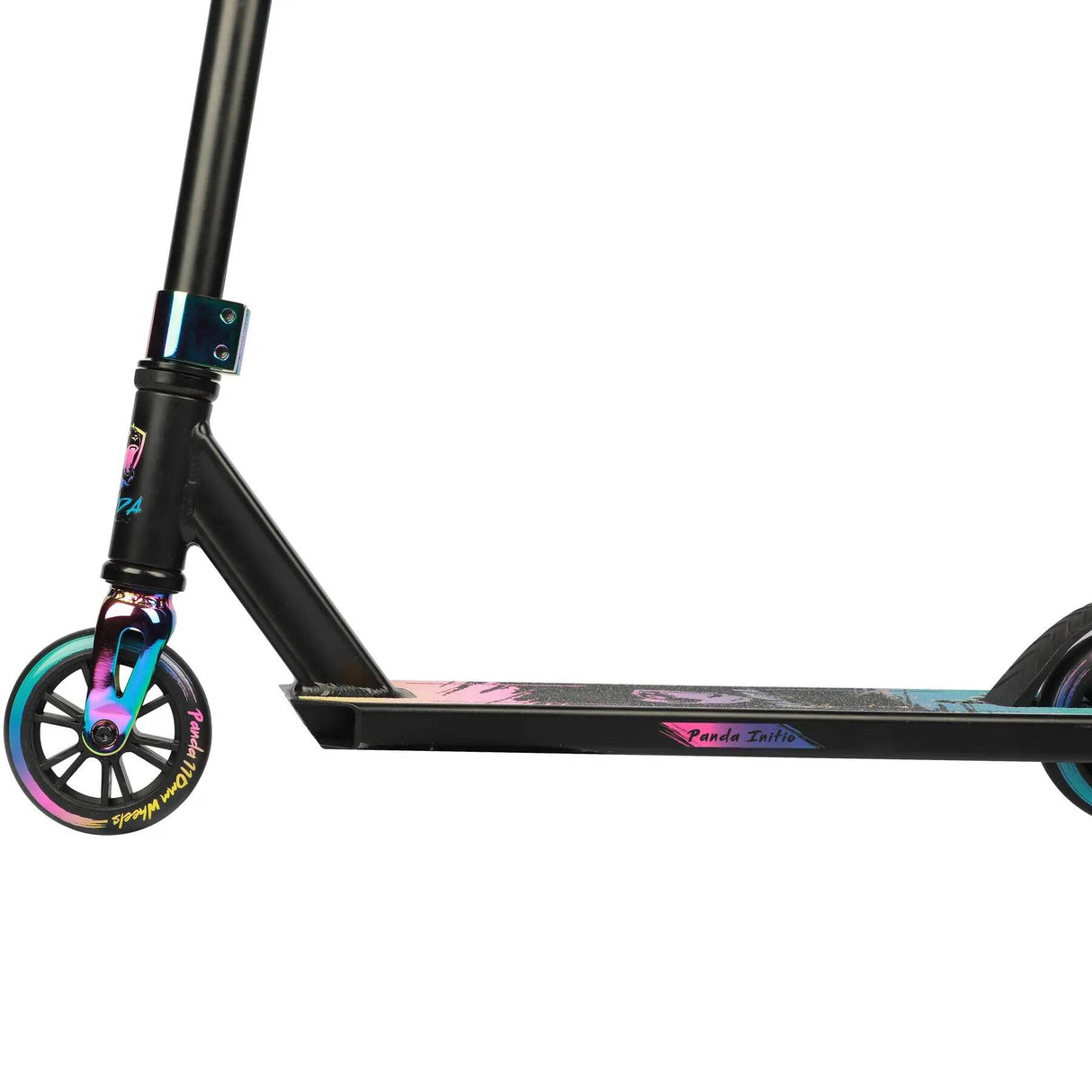 Panda Initio V2 Stunt Scooter - Black Rainbow