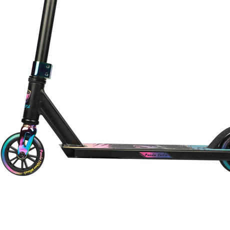 Panda Initio V2 Stunt Scooter - Black Rainbow
