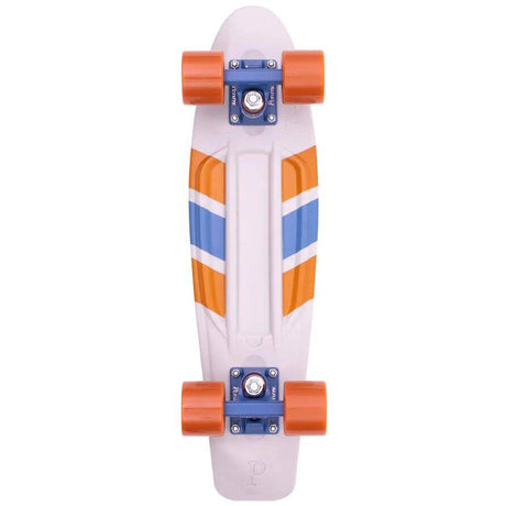 Penny Chevron Complete Cruiser - Grey/Orange 22''