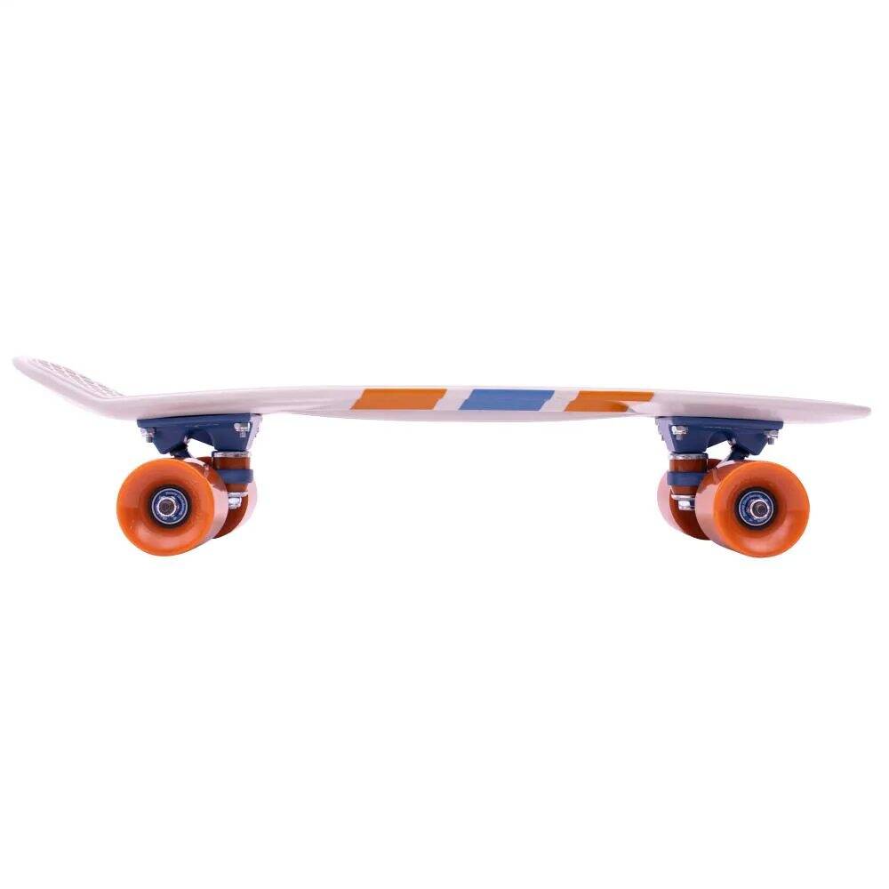 Penny Chevron Complete Cruiser - Grey/Orange 22''
