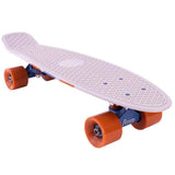 Penny Chevron Complete Cruiser - Grey/Orange 22''