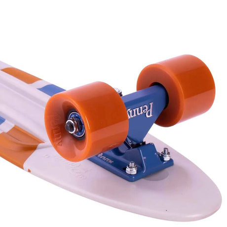 Penny Chevron Complete Cruiser - Grey/Orange 22''