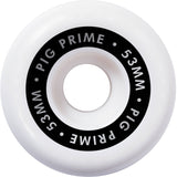 Pig Wheels Prime Skateboard Wheels - 53mm (Pack of 4)