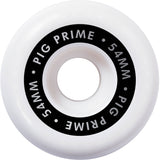 Pig Wheels Prime Skateboard Wheels - 54mm (Pack of 4)