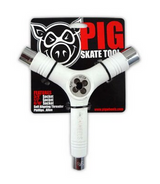 Pig Skateboard Tool - White