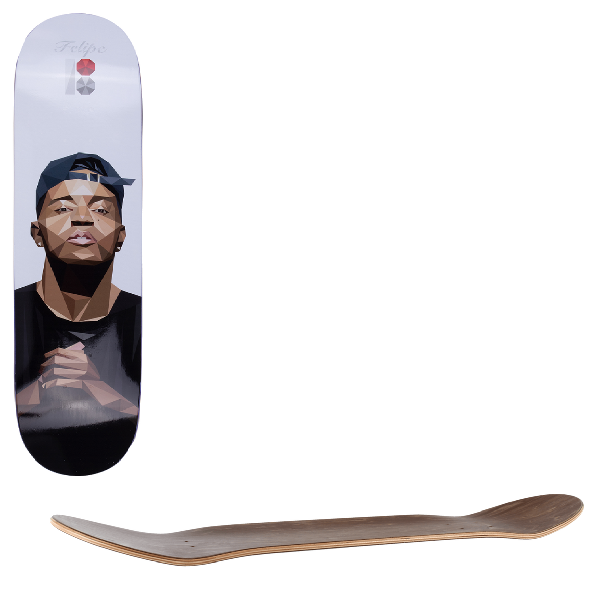 Plan B ALF Skateboard Deck - Gustavo 7.75"