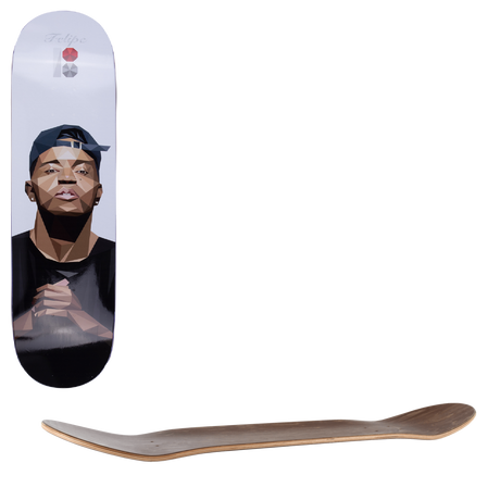 Plan B ALF Skateboard Deck - Gustavo 8"