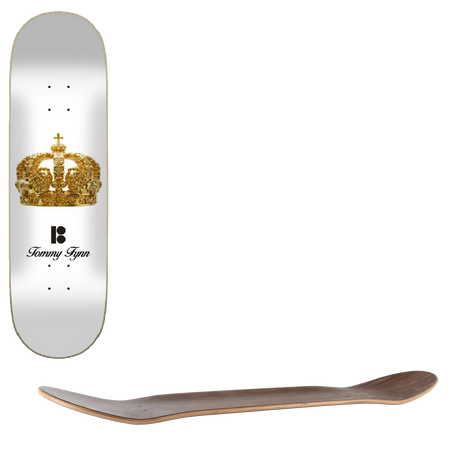 Plan B Gold Skateboard Deck - Fynn 8.25"
