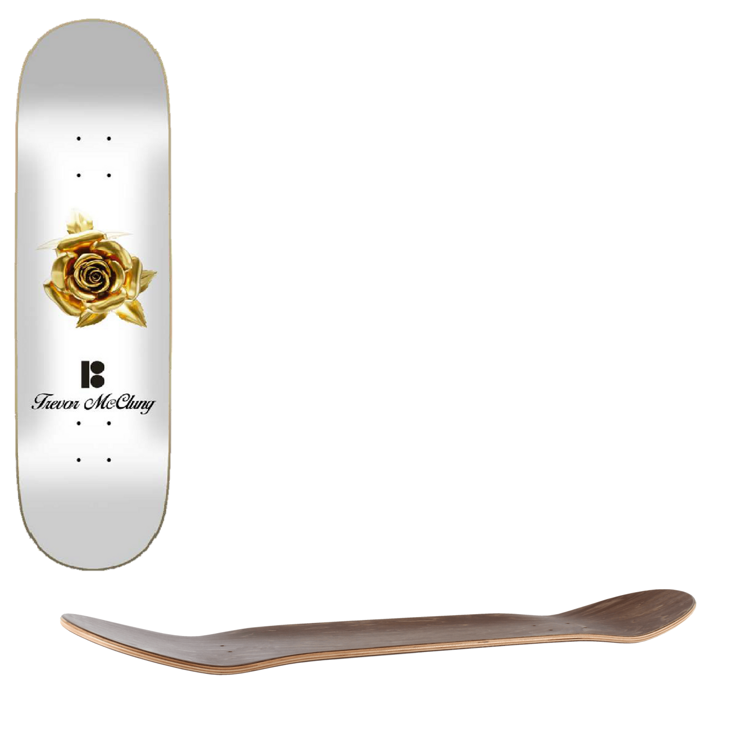 Plan B Gold Skateboard Deck - McClung 8.25"