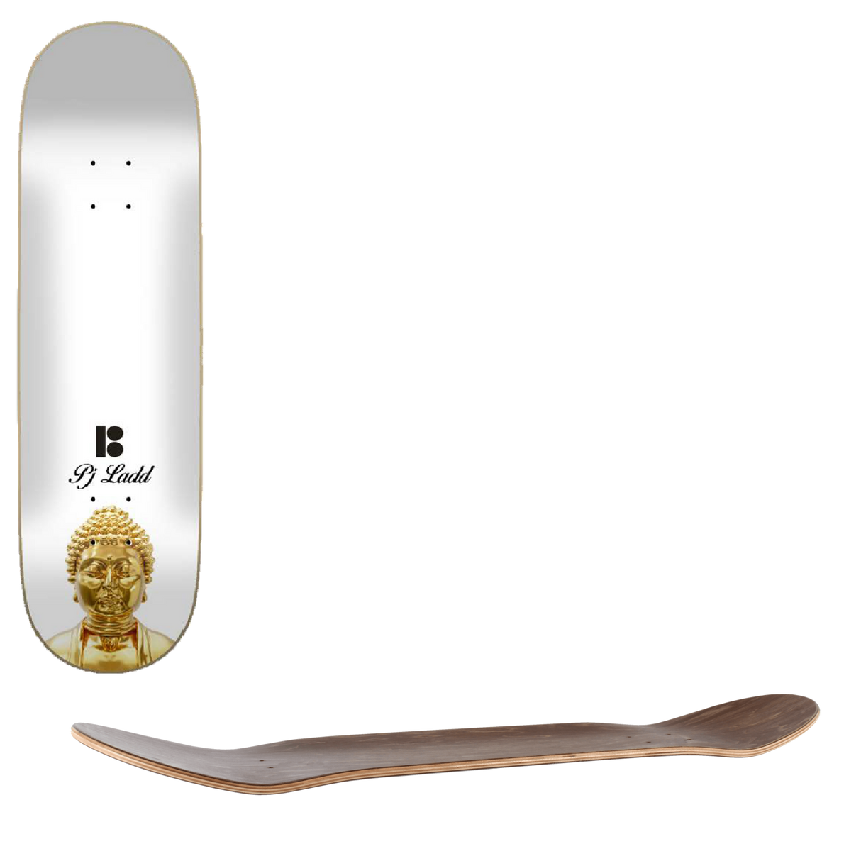Plan B Gold Skateboard Deck - Pj Ladd 8"