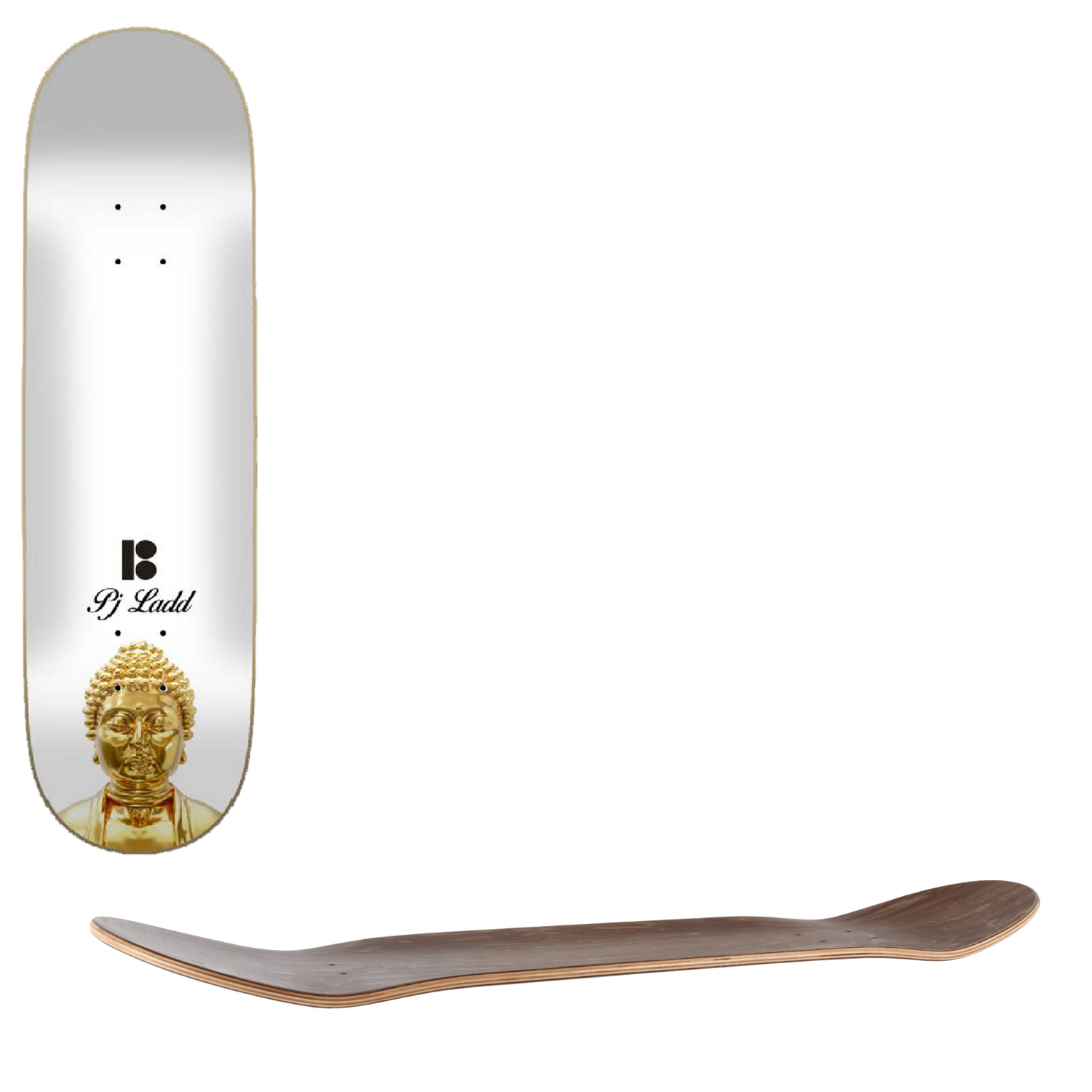 Plan B Gold Skateboard Deck - Pj Ladd 8"