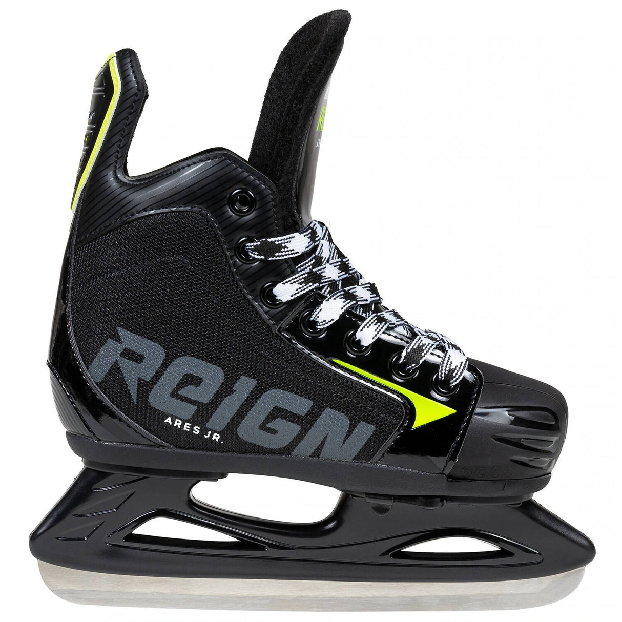 Powerslide Reign Ares Junior Ice Hockey Skates - Black